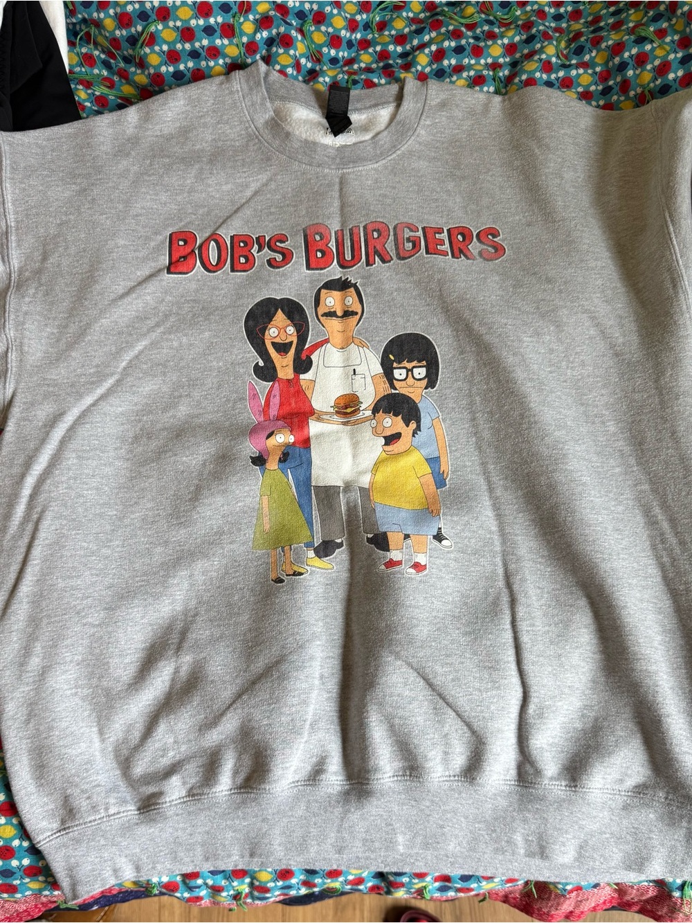 Unisex “Bob's Burgers Retro Cartoon Family Sweatshirt”